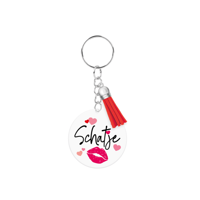 Acryl sleutelhanger schatje - Afbeelding 2