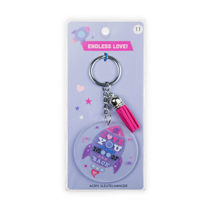 Acryl sleutelhanger you & me - Afbeelding 6